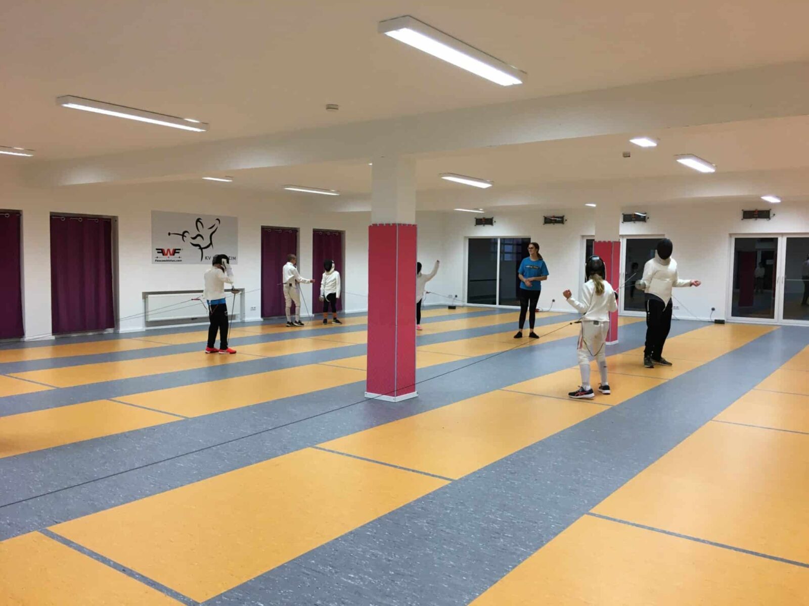 Training in der Halle